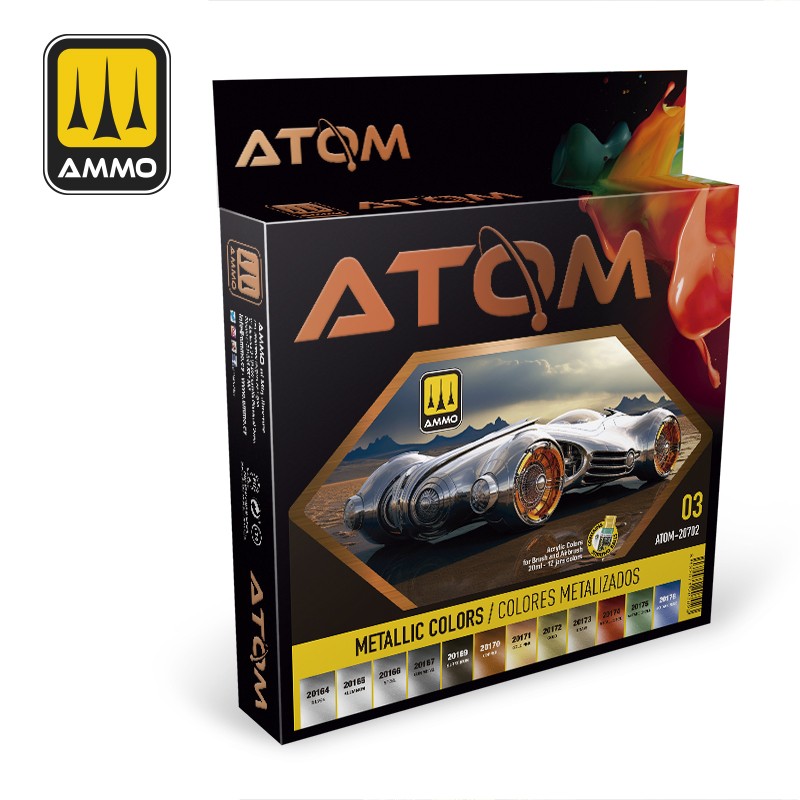 ATOM METALLIC COLORS (atom 20702)