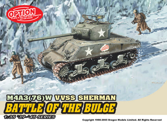 M4A3(76)W VVSS Sherman – Battle of the Bulge (1:35)