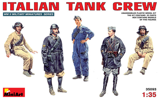 Italian Tank Crew (1:35)