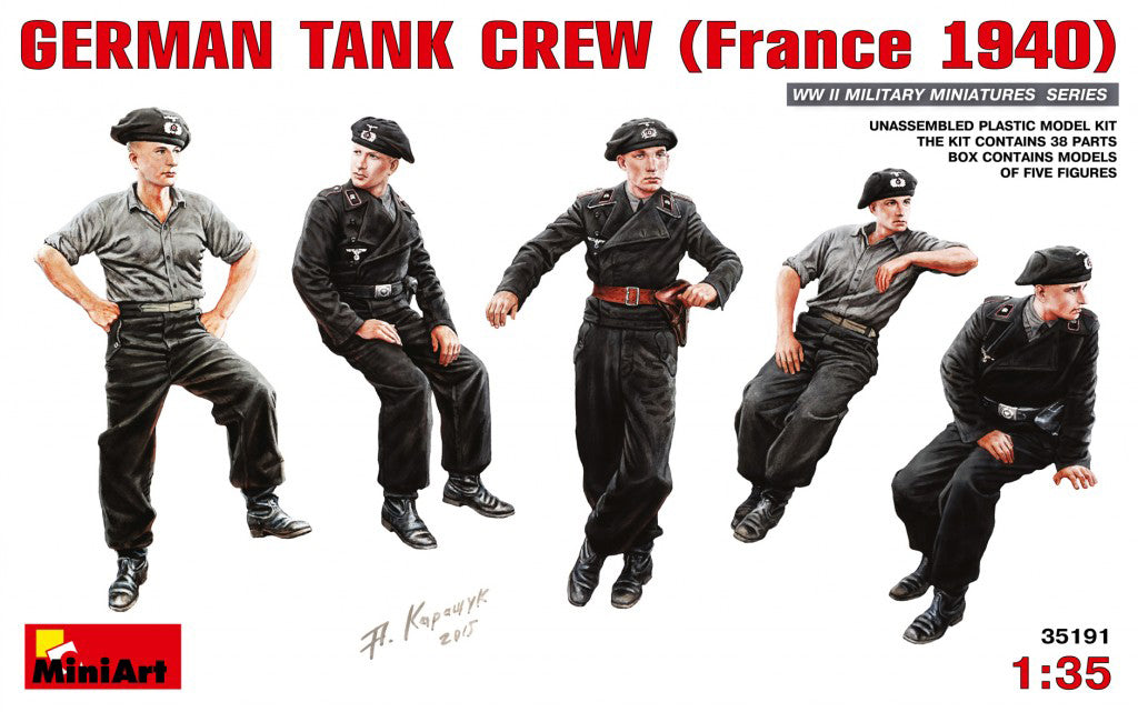 German Tank Crew (France 1940) (1:35)