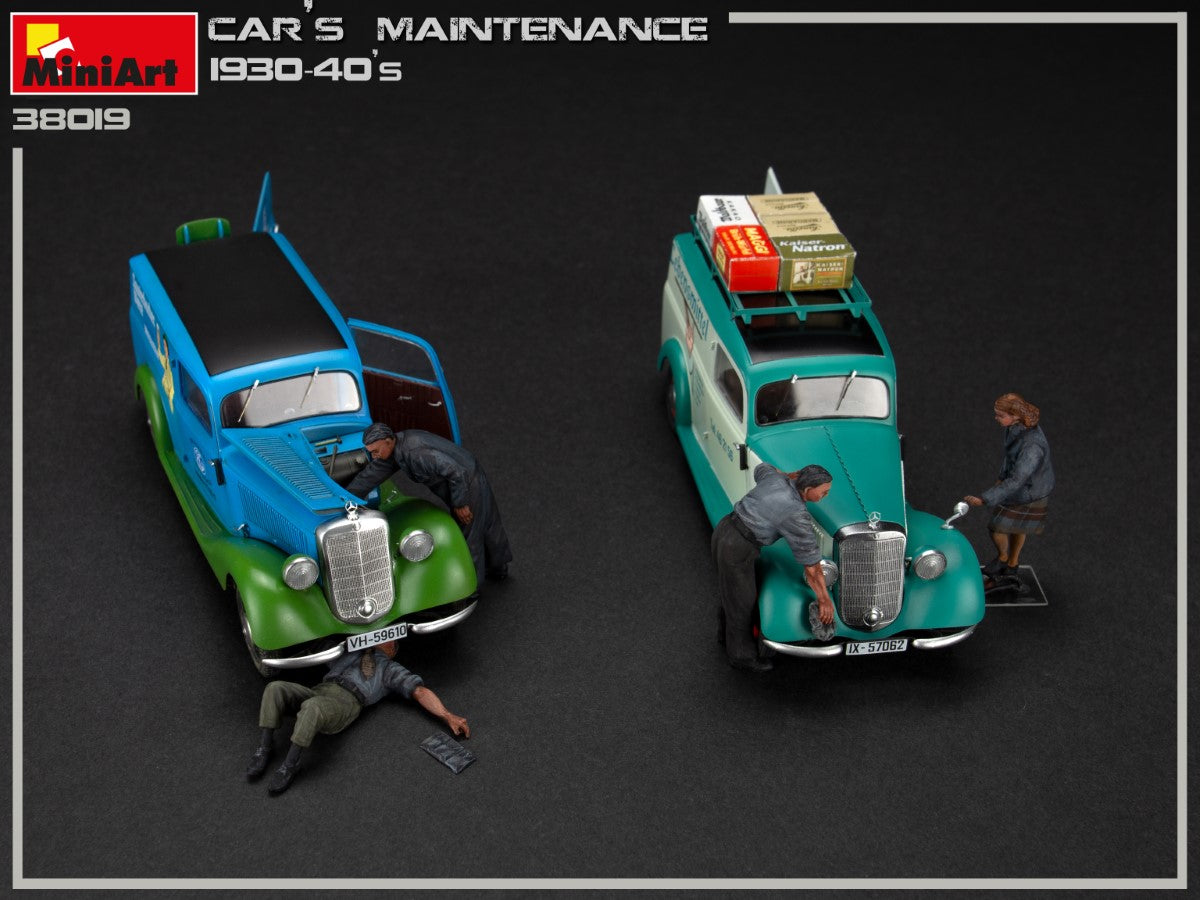 Car Maintenance 1930–40s (1:35)