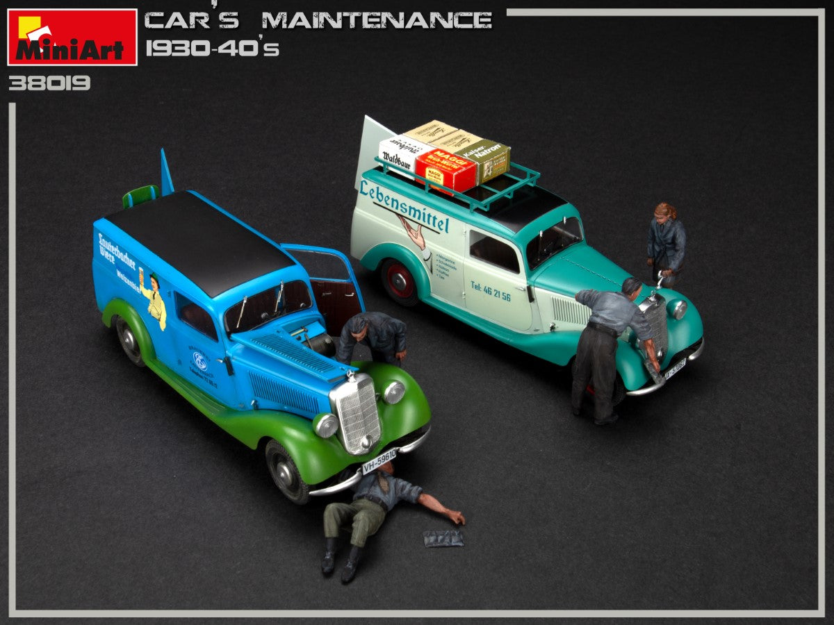 Car Maintenance 1930–40s (1:35)