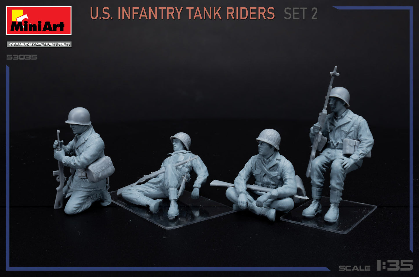 U.S. Infantry Tank Riders set 2 (1:35)