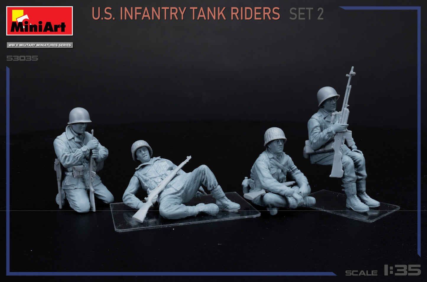U.S. Infantry Tank Riders set 2 (1:35)
