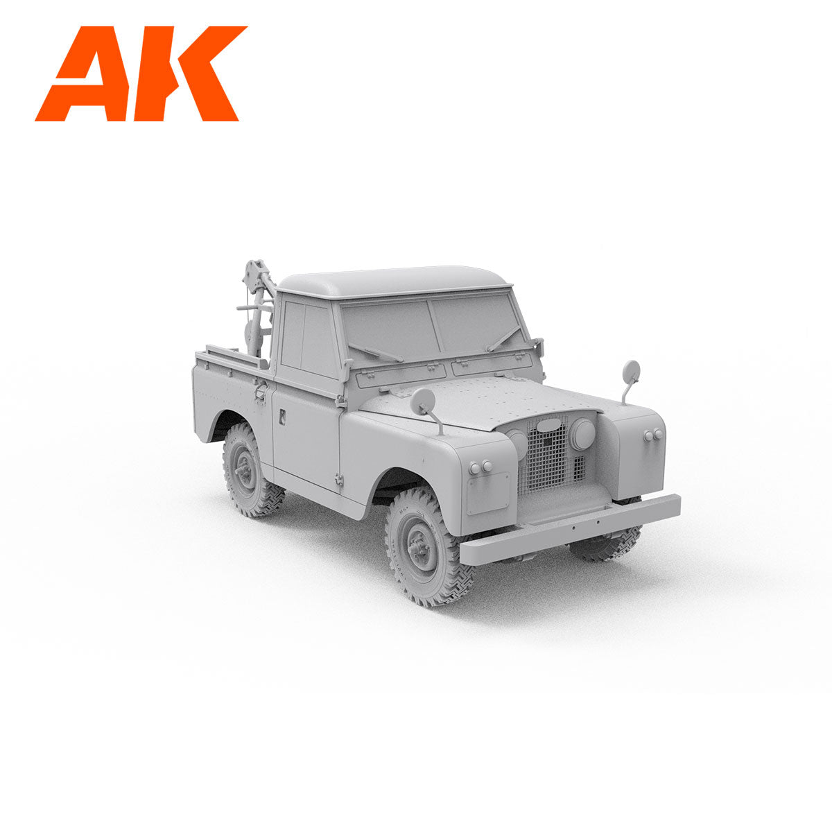 Land Rover 88 Series IIA Crane-Tow Truck (1:35)
