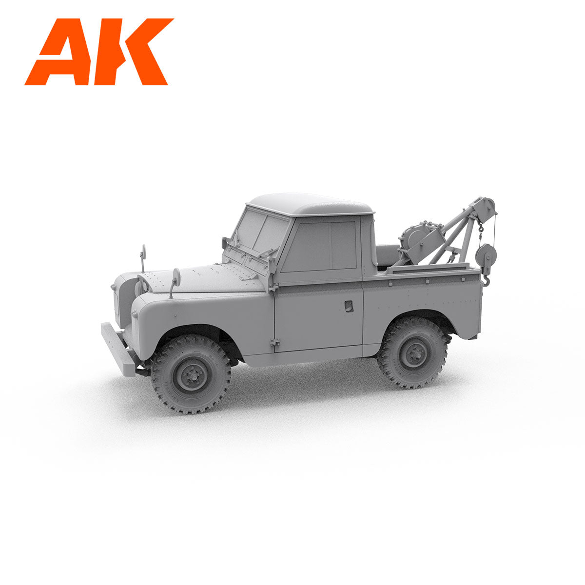 Land Rover 88 Series IIA Crane-Tow Truck (1:35)