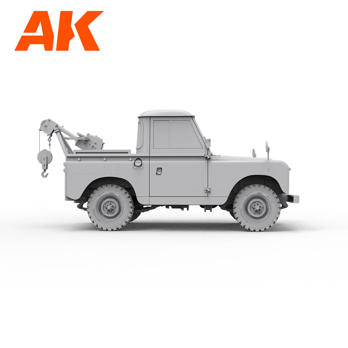 Land Rover 88 Series IIA Crane-Tow Truck (1:35)