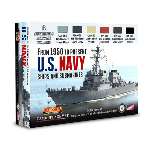 U.S. Navy – Ships & Submarines 1950–Present