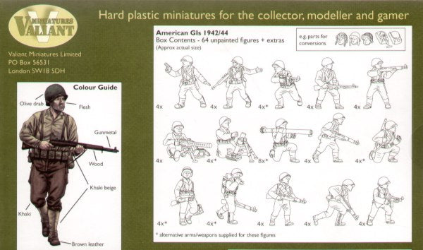 American G.I.s WWII (1:72)