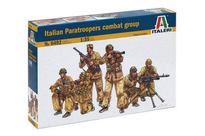 Italian Paratroopers combat group