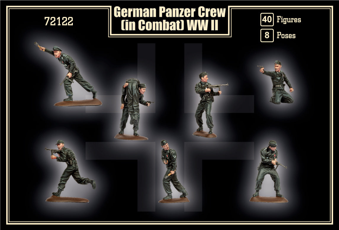 German Panzer Crew (In Combat) (1:72)