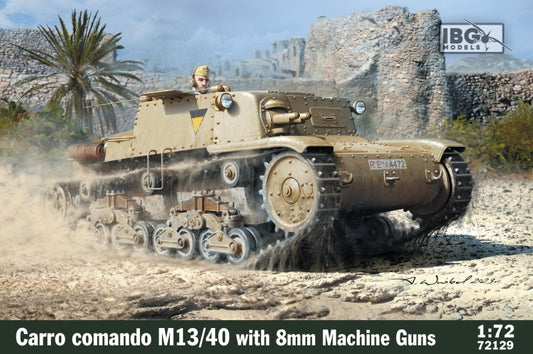 Carro Comando M13/40 with 8mm Machine Guns (1:72)