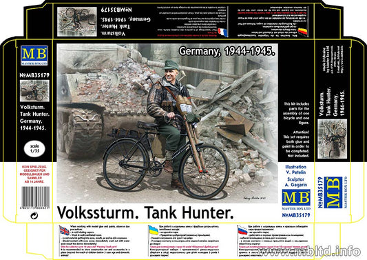 Volkssturm Tank Hunter, Germany 1944–1945 (1:35)
