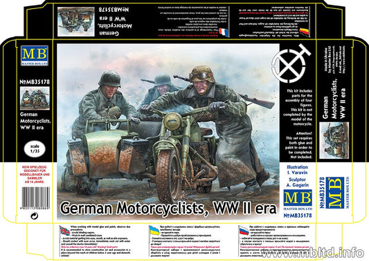 German Motorcyclists WWII (1:35)