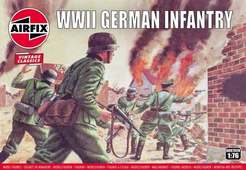 WWII German Infantry (Vintage Classics) (1:76)