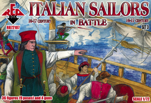 Italian Sailors in Battle – Set 3 (1:72)