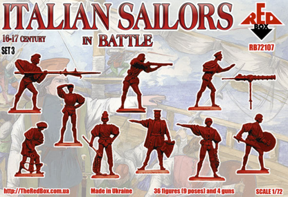 Italian Sailors in Battle – Set 3 (1:72)