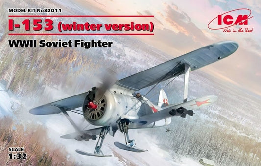 I-153 WWII Soviet Fighter (winter) (1:32)