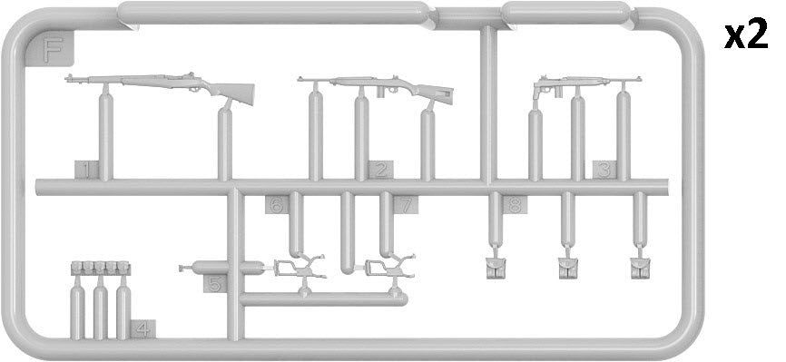 U.S. Infantry Tank Riders set 1 (1:35)