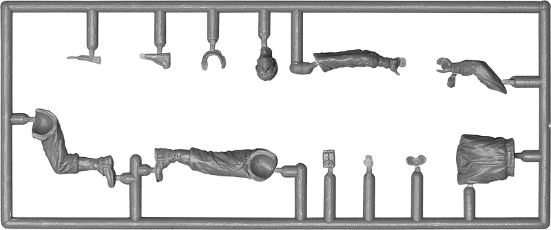 U.S. Soldiers with WLA Motorcycles (1:35)