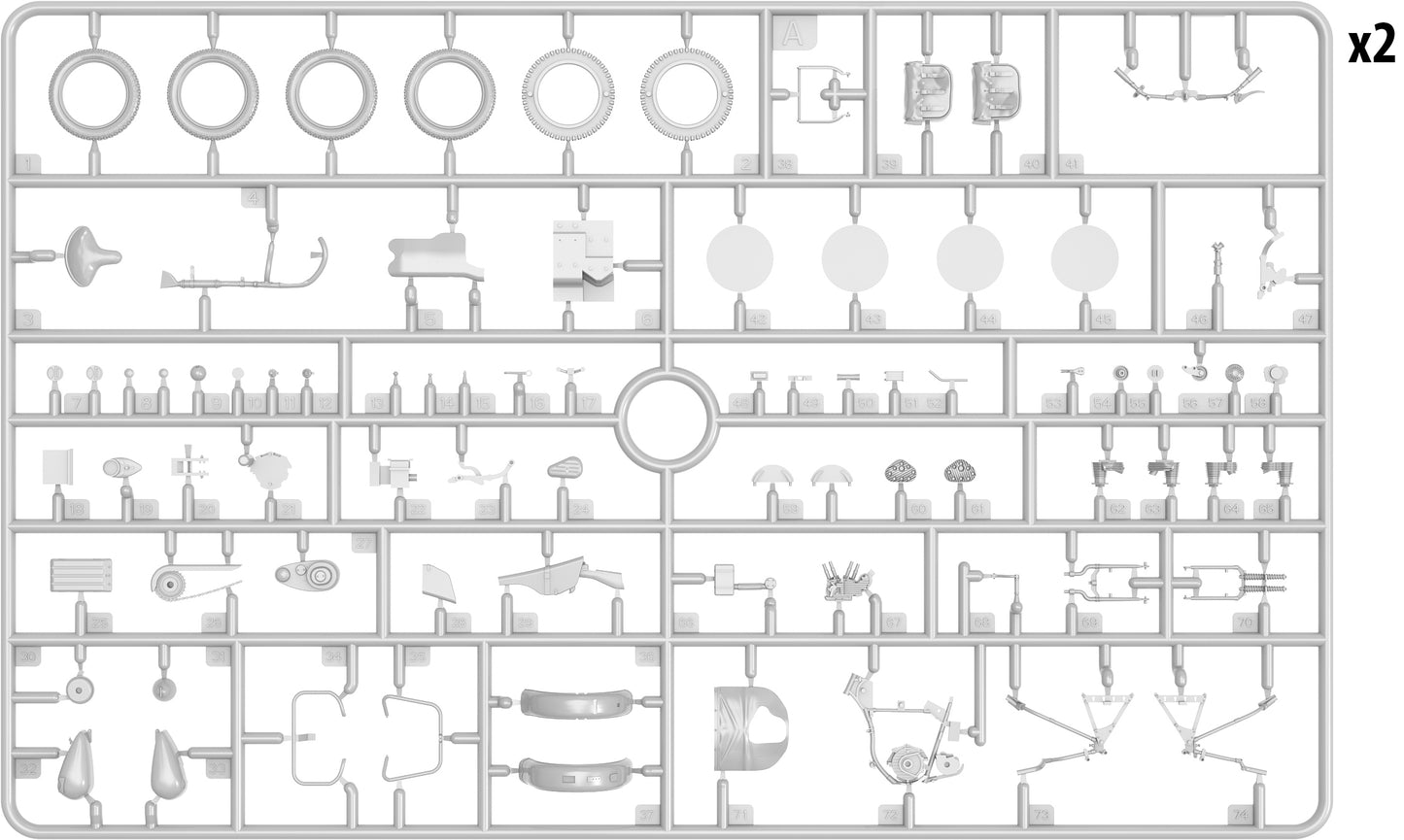 U.S. Soldiers with WLA Motorcycles (1:35)