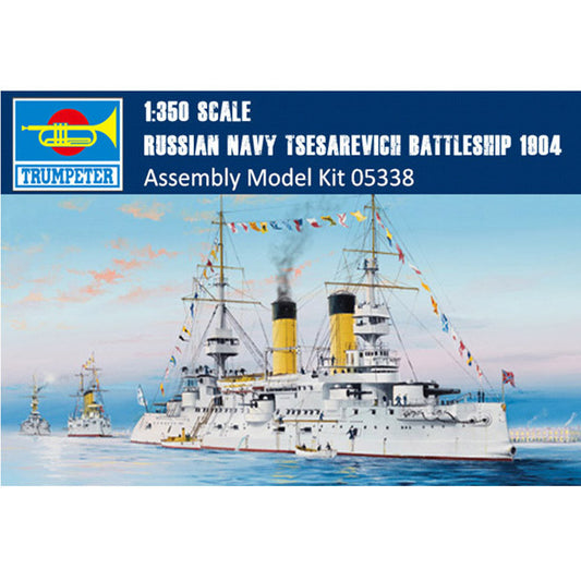 Russian Battleship Tsesarevich 1904