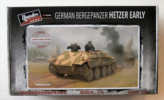 German Bergepanzer Hetzer Early - Thunder Model 35103