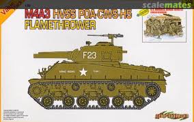M4A3 HVSS POA-CWS-H5 Flamethrower (1:35)- Cyber Hobby 9124