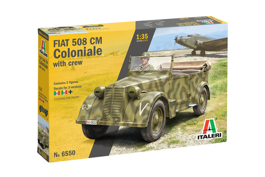 Fiat 508 CM Coloniale with Crew (1:35)